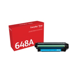 Everyday ™ Cyan Toner by Xerox compatible with HP 648A (CE261A), Standard capacity