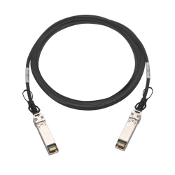 QNAP CAB-DAC15M-SFP28 fibre optic cable 1.5 m QSFP28 Black