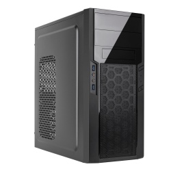 Silverstone PS13 Mini Tower Black