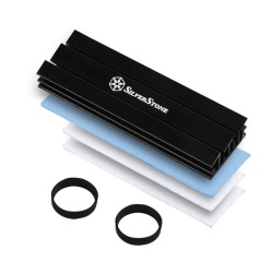 Silverstone SST-TP02-M2 computer cooling system Memory module Heatsink/Radiatior Black
