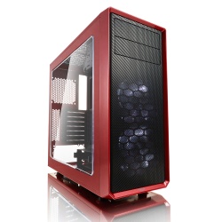 Fractal Design Focus G Midi Tower Black, Red