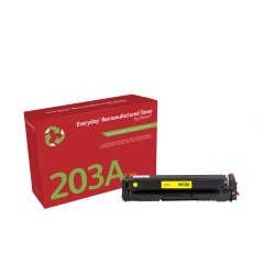 Everyday ™ Yellow Remanufactured Toner by Xerox compatible with HP 203A (CF542A), Standard capacity