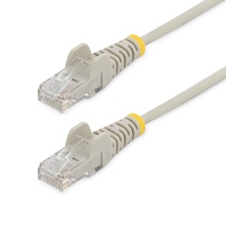 StarTech.com 0.5 m CAT6 Cable - Slim - Snagless RJ45 Connectors - Grey