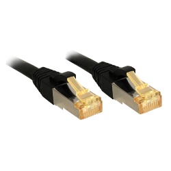 Lindy 47305 networking cable Black 0.3 m Cat7 S/FTP (S-STP)