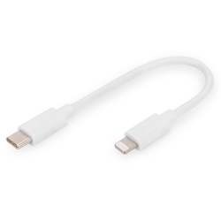 Digitus Lightning to USB-C data/charging cable, MFI-certified