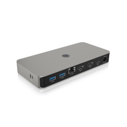 ICY BOX 10-in-1 USB4 Type-C DockingStation with dual video output