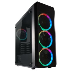 LC-Power Gaming 703B - Quad-Luxx Midi Tower Black