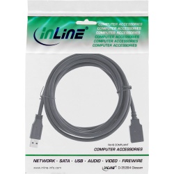InLine 35620 USB cable 2 m USB 3.2 Gen 1 (3.1 Gen 1) USB A USB B Black