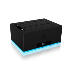 ICY BOX IB-127CL-U3 USB 3.2 Gen 1 (3.1 Gen 1) Type-B Black