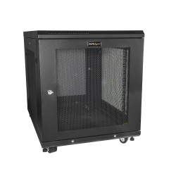 StarTech.com 4-Post 12U Server Rack Cabinet, Lockable 19