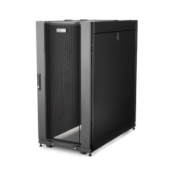 StarTech.com 4-Post 25U Server Rack Cabinet, Lockable 19