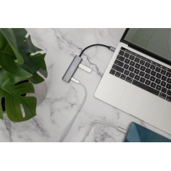 Digitus USB-C 4 Port HUB, 2x USB A + 2x USB-C