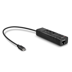 Lindy USB 3.1 Hub & Gigabit Ethernet Adapter