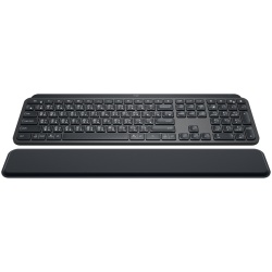 Logitech MX Keys Plus Advanced Wireless Illuminated Keyboard with Palm Rest