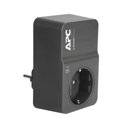APC PM1WB-GR surge protector Black 1 AC outlet(s) 230 V