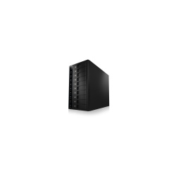 ICY BOX IB-3810U3 disk array Black