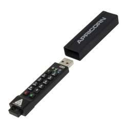 Apricorn Aegis Secure Key 3NX USB flash drive 256 GB USB Type-A 3.2 Gen 1 (3.1 Gen 1) Black