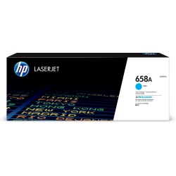 HP 658A Cyan Original LaserJet Toner Cartridge