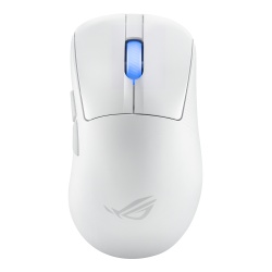 ASUS ROG Keris II Ace Wireless AimPoint White mouse Right-hand RF Wireless + Bluetooth + USB Type-A Optical 42000 DPI