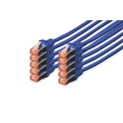 Digitus CAT 6 S/FTP patch cord, 10 units