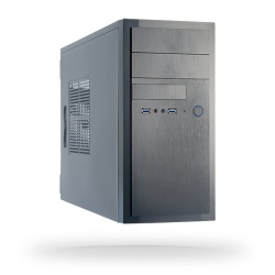 Chieftec HT-01B-350GPB computer case Midi Tower Black 350 W