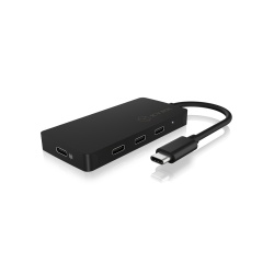 ICY BOX IB-HUB1429-CPD USB 3.2 Gen 2 (3.1 Gen 2) Type-C 10000 Mbit/s Black