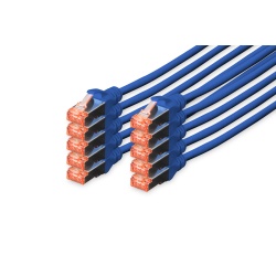 Digitus CAT 6 S/FTP patch cord, 10 units