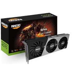 Inno3D N40703-126XX-185252L graphics card NVIDIA GeForce RTX 4070 12 GB GDDR6X