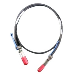 DELL 470-AAVH fibre optic cable 1 m SFP+ Black