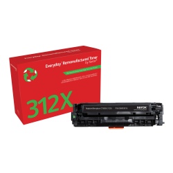 Everyday ™ Black Toner by Xerox compatible with HP 312X (CF380X), High capacity