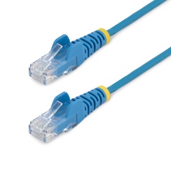 StarTech.com 1.5 m CAT6 Cable - Slim - Snagless RJ45 Connectors - Blue