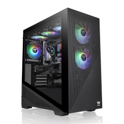 Thermaltake Divider 370 TG Midi Tower Black