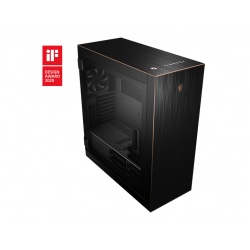 MSI MPG SEKIRA 500G Full Tower Gaming Computer Case 'Black with Gold Trim, 2x 200mm + 1x120mm Fans, USB Type-C, Tempered Glass Panel, E-ATX, ATX, mATX, mini-ITX'