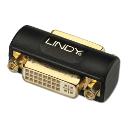 Lindy Premium DVI Coupler, Female to Female