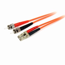 StarTech.com Fiber Optic Cable - Multimode Duplex 62.5/125 - LSZH - LC/ST - 3 m