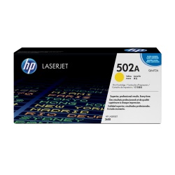 HP 502A Yellow Original LaserJet Toner Cartridge