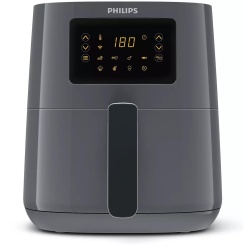 Philips 5000 series HD9255/60 fryer Single 4.1 L Stand-alone 1400 W Hot air fryer Black, Grey