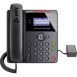 POLY Edge B20 IP Phone and PoE-enabled