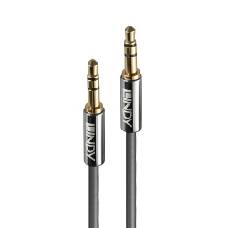 Lindy 5m 3.5mm Audio Cable, Cromo Line