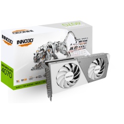 Inno3D N40702-126XX-185252W graphics card NVIDIA GeForce RTX 4070 12 GB GDDR6X