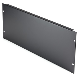 StarTech.com 4U Blank Panel for 19 inch Rack - Rack Mount Blanking Panel for Server/Network Racks, Enclosures & Cabinets - 4RU Rack Filler Panel/Spacer/Plates - Solid Panel - Steel