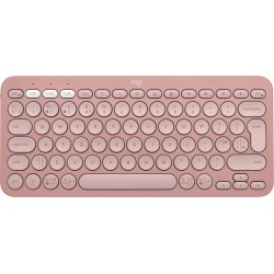 Logitech Pebble Keys 2 K380s keyboard Universal RF Wireless + Bluetooth QWERTY UK English Pink