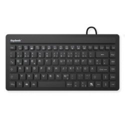 KeySonic KSK-3230IN keyboard USB QWERTZ German Black