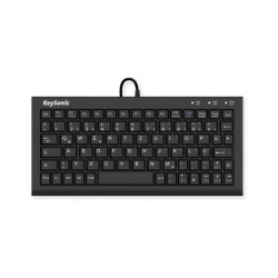 KeySonic ACK-3401U keyboard USB QWERTZ German Black