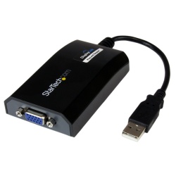 StarTech.com USB to VGA Adapter, External USB Video Graphics Card for PC and MAC, 1920x1200, USB 2.0 Display Adapter - a direct replacement for USB32VGAPRO