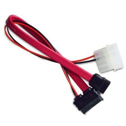 Akasa 20cm SATA cable for slimline opticals