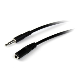 StarTech.com 1m 3.5mm 4 Position TRRS Headset Extension Cable - M/F