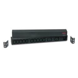 APC RACK PDU BASIC 1 U 16A 230V power distribution unit (PDU) 12 AC outlet(s) 0U/1U Black