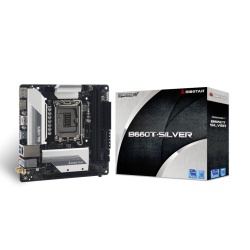 Biostar B660T-SILVER motherboard Intel B660 LGA 1700 mini ITX