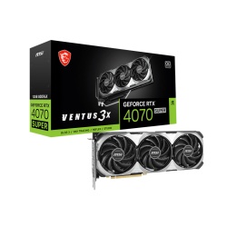 MSI VENTUS GeForce RTX 4070 SUPER 12G 3X OC NVIDIA 12 GB GDDR6X